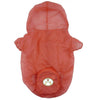 Pet Life ® 'Thunder Paw' Ultimate Waterproof Collapsible Multi-Adjustable Travel Dog Raincoat