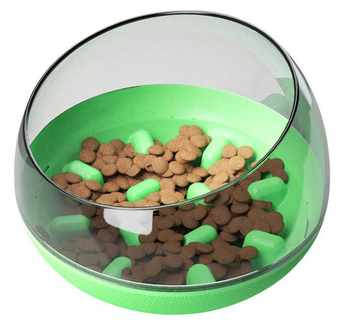 Pet Life ® 'Tumbowl' Slow Feeding Pet Bowl