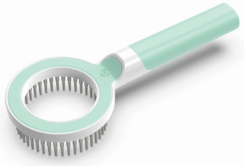 Pet Life ® 'WAGNIFY' 360 Degree and Multi-Directional Modern Grooming Pet Rake Comb