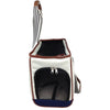 Pet Life ® 'Yacht Polo' Designer Travel Fashion Pet Dog Carrier w/ Pouch