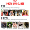 All Guests Must Be Approved Personalized Custom Photo Dog Cat Doormat C737