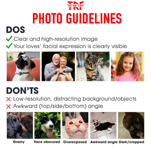 All Guests Must Be Approved Personalized Custom Photo Dog Cat Doormat C737