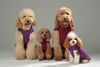 Reversible Dog Vest Jacket -  Red Brown