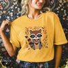 Fall Cartoon Raccoon Tee 2 | Cute Autumn Trash Panda Graphic T-Shirt