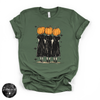 Pumpkin Heads Tee | Vintage Halloween Pumpkin People Graphic T-Shirt