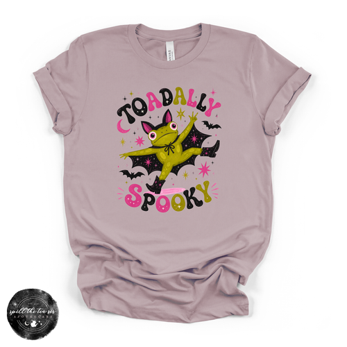 Toadally Spooky Tee | Cute Halloween Toad Graphic T-Shirt