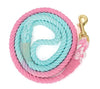 Pink and Blue Tie Dye Dog Leash - Glow Pups