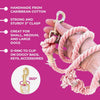 Light Pink Boho Chic Style Dog Leash - Glow Pups
