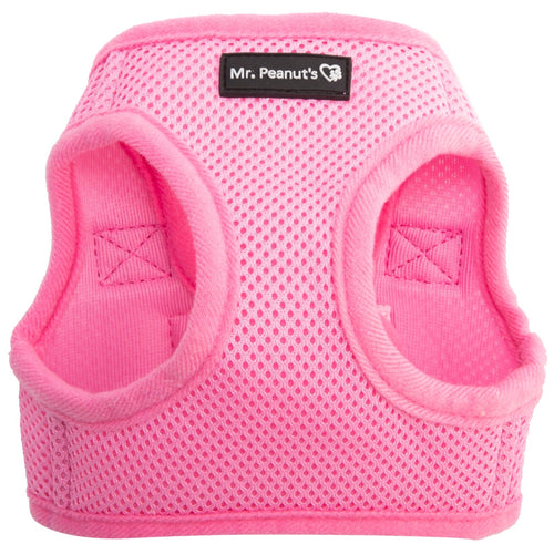 Mr. Peanut's PupTrek Harness and Leash Set,  Small Dog/Cat Soft Mesh Step In Harness Vest