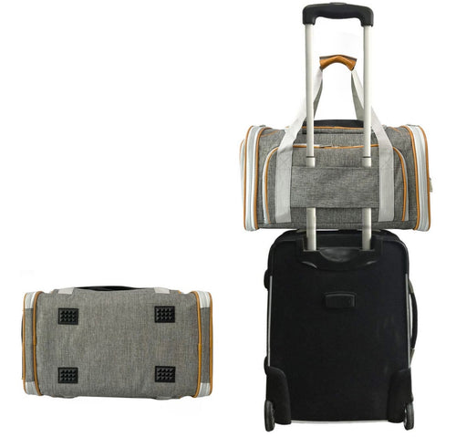 Mr. Peanut's Platinum Series Double Expandable Pet Carrier