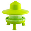 Plastic Poultry Feeder 4 kg with Anti-Waste Ring, Legs & Rain Hat