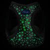 Plush Step In Glitter Glow Harness - Gunmetal