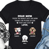 Thanks For Picking Up My Poop And Stuff Personalized Custom Photo Dog Shirt T681