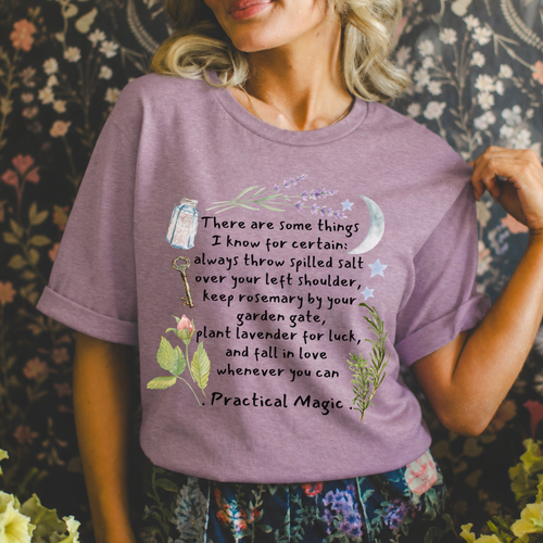 Practical Magic Quote Tee  (BLACK DESIGN) | Witchy Graphic T-Shirt