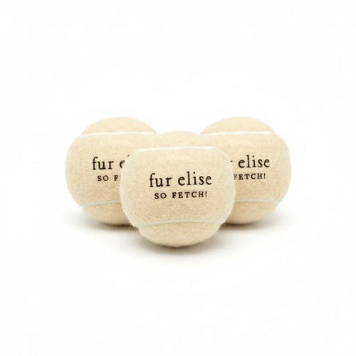 So Fetch! Tennis Ball Pack of 3 - Latte
