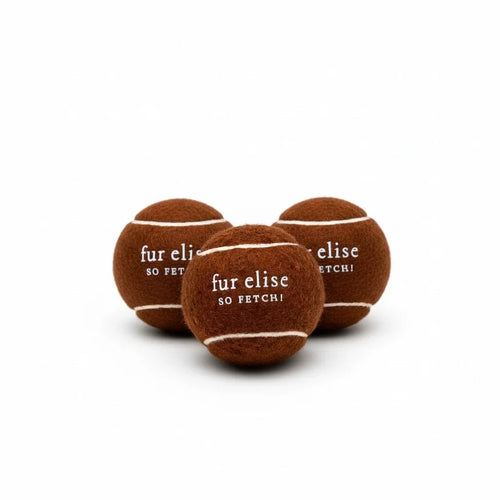 So Fetch! Tennis Ball Pack of 3 - Brune