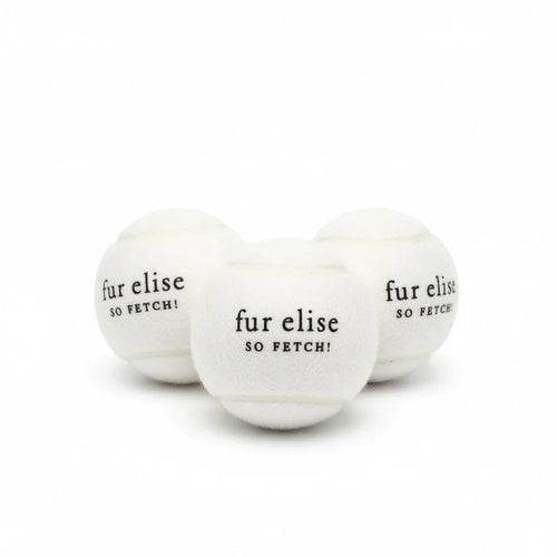 So Fetch! Tennis Balls Pack of 3 - Ivory