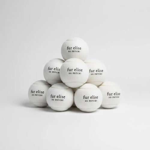 So Fetch! Tennis Ball Pack of 7 - Ivory
