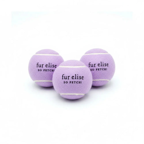So Fetch! Tennis Ball Pack of 3 - Lilac