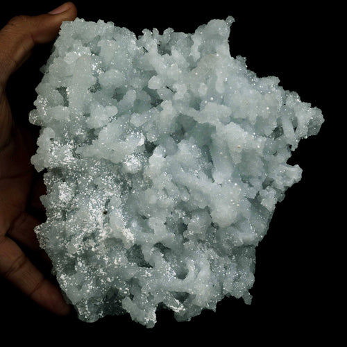 Prehnite Mesh Formation Natural Mineral Specimen  # B 4537