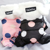 Big Polka Dot Snowsuit Jumpsuit
