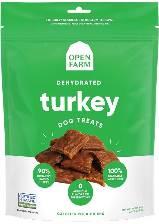 Open Farm Dehydrated Turkey Treats