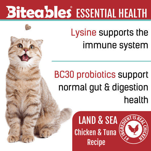 Get Naked® Biteables® Essential Health Functional Cat Soft Treats Land & Sea Flavor