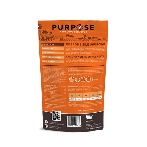 Purpose Carnivore Chicken Freeze-Dried Raw Cat Food