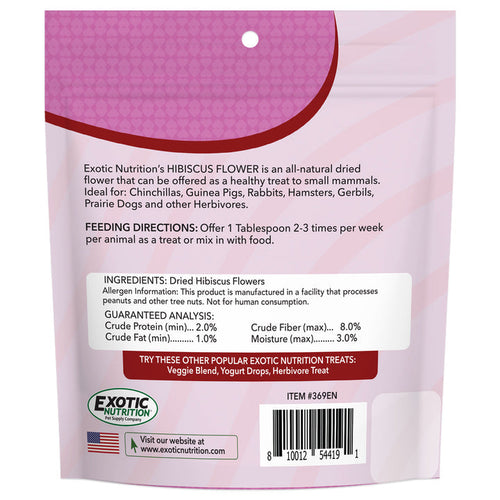 Exotic Nutrition Hibiscus Flower Treat