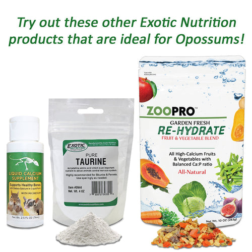Exotic Nutrition Opossum Complete Opossum Food