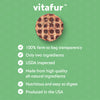 Vitafur Barkin' Burger Nature's Beef & Pumpkin Dog Treats