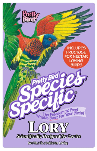 Pretty Bird Species Specific Lory Bird Food