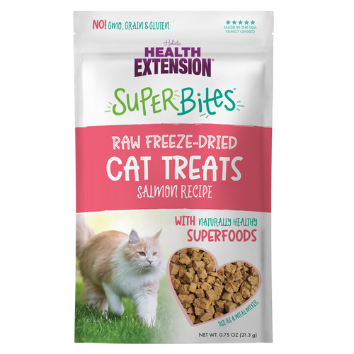 Health Extension Superbites Freeze Dried Raw - Salmon Recipe Cat Treats