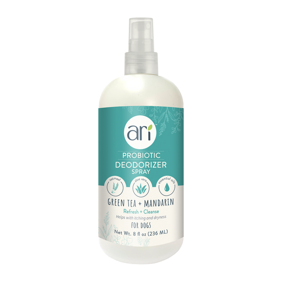 Health Extension ARI Probiotic Deodorizer Spray – Green Tea + Mandarin