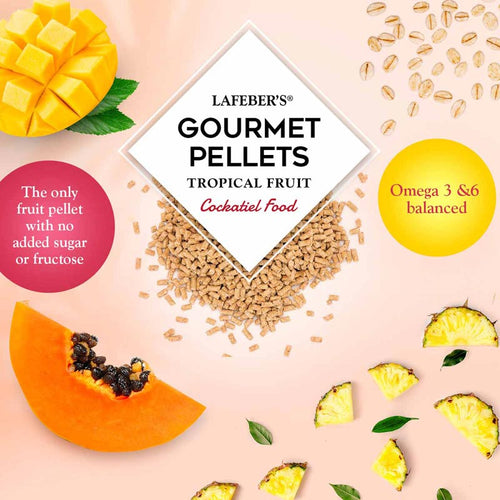 Lafeber Company Cockatiel Tropical Fruit Gourmet Pellets