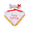 ZippyPaws Birthday Bandana and Bone Squeaky Dog Toy - Garden State Pet Center