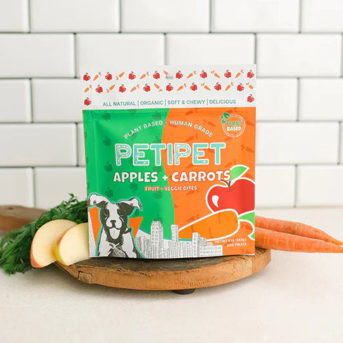 Petipet Doc Eddie's Fruit + Veggie Treats Apple/Carrots - Garden State Pet Center