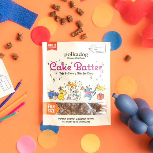 Polkadog Cake Batter Dog Treat