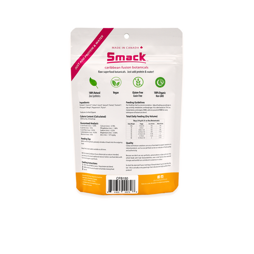 Smack Caribbean Fusion Botanicals Dog Food