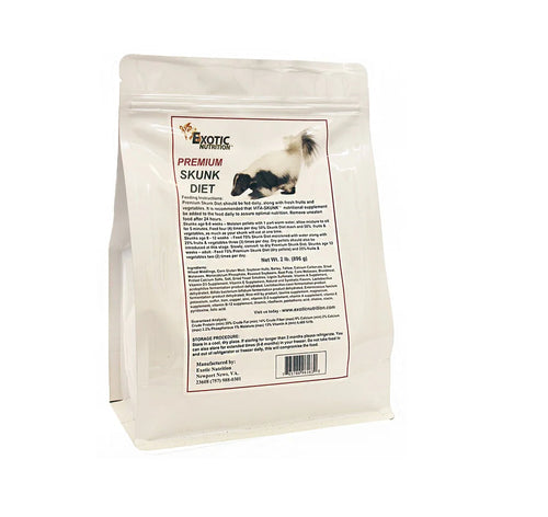 Exotic Nutrition Premium Skunk Diet Skunk Food