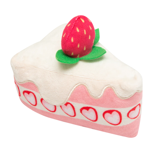 Snugarooz Piece of Cake Plush Dog Toy