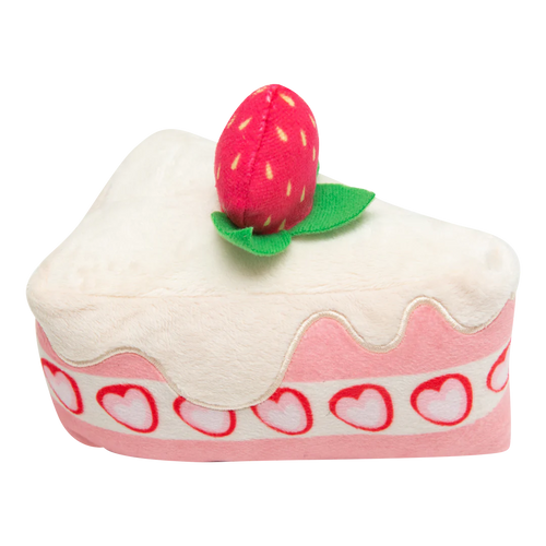 Snugarooz Piece of Cake Plush Dog Toy