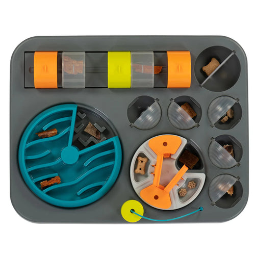 Messy Mutts Flip'n Slide Puzzler Dog Puzzle - Garden State Pet Center
