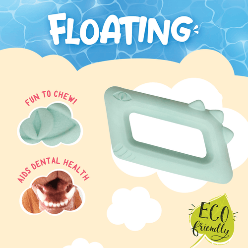 Snugarooz Floating Croc Dog Toy