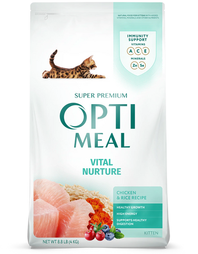 Optimeal Chicken & Rice for Kittens