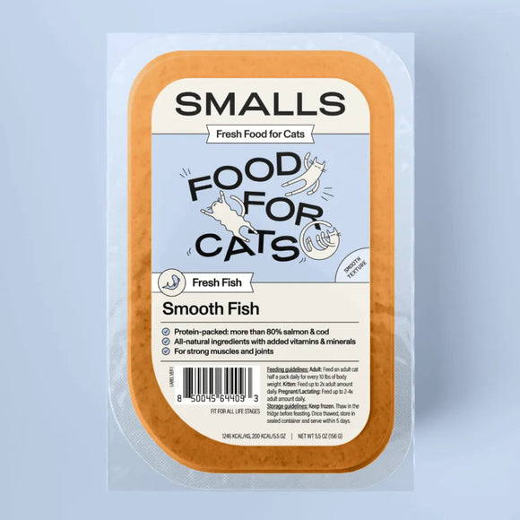 Smalls Smooth Fish Fresh Recipe Pate Cat Food