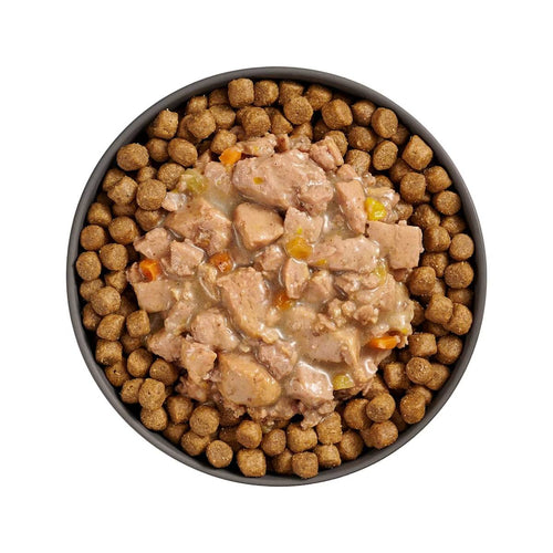 Petcurean Go! Solutions Booster Minced Chicken + Duck with Gravy for Digestive Health Wet Cat Food