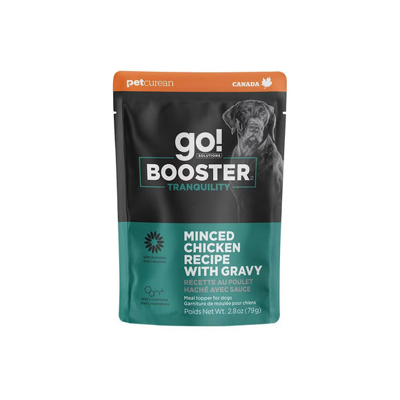 Petcurean o! Solutions Booster Minced Chicken with Gravy for Tranquility Wet Dog Food