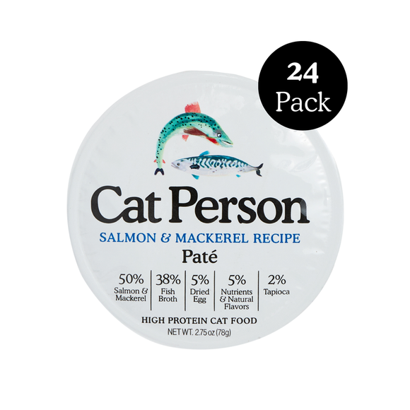 Weruva Cat Person Salmon & Mackerel Paté Cat Food