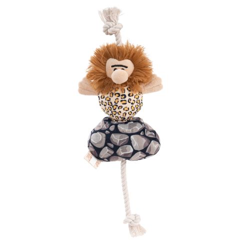 Territory Caveman Treat-and-Tug Dog Toy